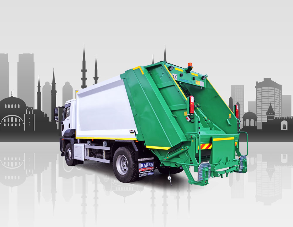 Hydraulic Compaction Garbage Trucks