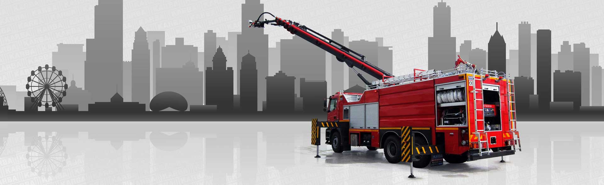 Telescopic Boom Firefighting Vehicles