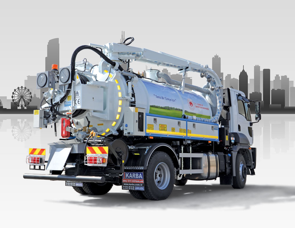 Combine Sewer Cleaning Vehicles